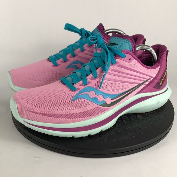 Saucony Shoes - Saucony Kinvara 12 Pink Athletic Running Shoes S10619-26 Women’s Size 11